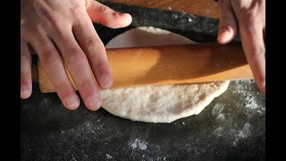 How to make manakish dough  Zaatar manakish tutorial [upl. by Aissat]