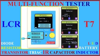 LCR T7  MultiFunction Tester [upl. by Hebner732]