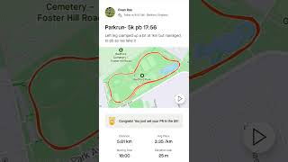 Parkrun pb this morning 1756 [upl. by Zaria]