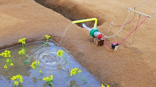 How to make water pump  Science project  Electric water pump [upl. by Valene280]