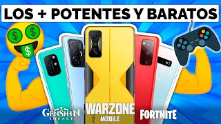 Los 15 Celulares MÁS POTENTES y BARATOS  Top Celulares para Jugar  Celulares Gamer [upl. by Sirromaj]