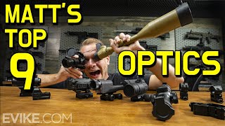 Matts Top 9 Airsoft Optics [upl. by Map164]