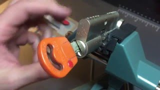 109 MulTLock Classic Euro Profile Cylinder Picked and Gutted [upl. by Caroline108]