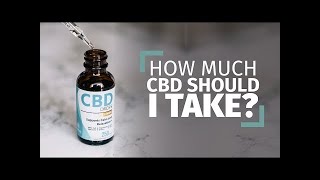 CBD Oil Dosing Guide How Much CBD Should You Take [upl. by Noicpecnoc229]