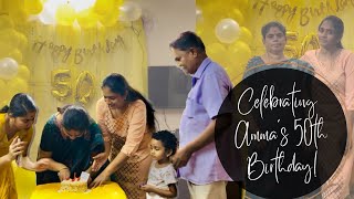 First ever birthdays celebration for My mom  Mom’s birthday vlog  travelling to tirunelveli [upl. by Chi519]