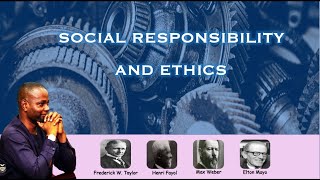 Social Responsibility and Ethics [upl. by Geerts]