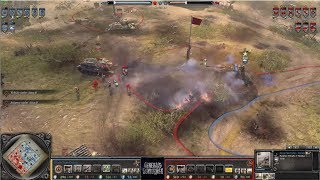 Coh2 SturmTigerCobraWehrMacht vs StupendousManSoviets [upl. by Annonyw]