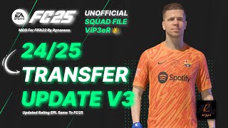 FIFA 22 SQUAD Update V3 2425 ViP3eR UNOFFICIAL  Mini Faces V13 MYI by Rynanexe [upl. by Zacharie]