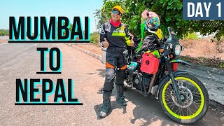 Mumbai to Nepal SOLO International Bike Ride  RiderGirl Vishakha [upl. by Amitie]