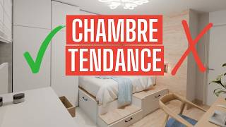 Inspiration chambre a coucher tendance  3 exemples concrets [upl. by Aneleve]