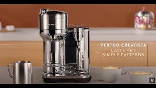 Nespresso Vertuo Creatista  Latte Art [upl. by Rodolfo]