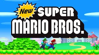 New Super Mario Bros DS  Full Game 100 Walkthrough [upl. by Ahsiekahs]