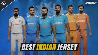 Cricket 24  How to Download the best INDIAN Kits 2023 [upl. by Aliak]