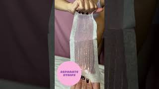 Faster and easier waxing with Nads Extra Long Wax Strips hairremovalproducts waxing bodywax [upl. by Queenie]