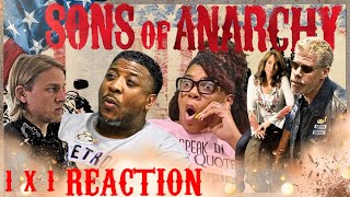 Sons Of Anarchy 1x1 quotPilotquot REACTION [upl. by Bilac]