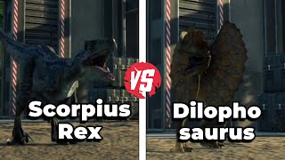 Dilophosaurus VS Velociraptor 🦖 The BEST Duo  Jurassic World Evolution 2 l JWE2 [upl. by Eynenihc]