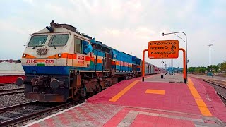 19302 Yesvantpur  DrAmbedkarNagar Exp Announcement Arriving amp Departing KAMAREDDI [upl. by Caesar800]