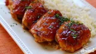 How to Make Baked Apricot Chicken  Chicken Recipes  Allrecipescom [upl. by Eniawd]