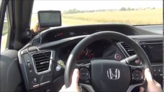 2014 Honda Civic Si  Acceleration Passes Stock [upl. by Guinn]