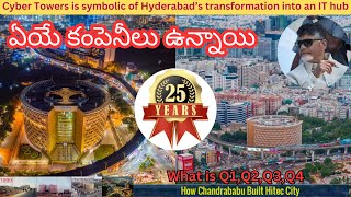 Cyber Towers is a monument to the city of Hyderabad and an architectural masterpiece  CBN [upl. by Kcirrek]