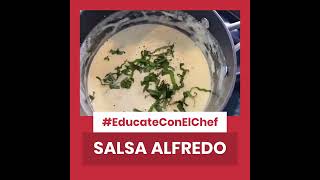 Cómo preparar una SALSA ALFREDO [upl. by Ancel994]