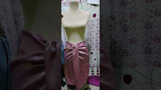 Drape skirt Sewing sewing [upl. by Ennaitsirk]