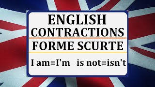 Invata engleza  Forme scurte  prescurtari  English CONTRACTIONS [upl. by Rumilly]