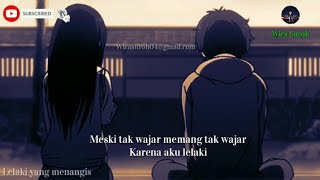 Lelalki Yang Menangis  RIBAS  Lirik Animasi [upl. by Einnok823]