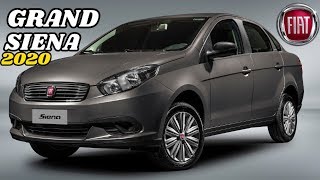 Novo Fiat Grand Siena 2020 Detalhes Mudanças preços e versões  Top Carros [upl. by Nylahs]