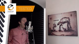 Imperative Audio Portable Vocal Booth  Expert Test [upl. by Ecnarepmet]