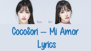 CocoSori – Mi Amor Hang Rom amp Eng Lyrics [upl. by Elwira]