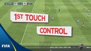 FIFA 13 tutorial First touch control [upl. by Eromle]