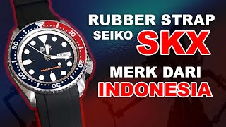 MURAH ‼️ RUBBER SEIKO SKX DARI INDONESIA ‼️ In Collaboration with MRHANZ Rubber Strap [upl. by Oelak]