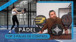 Review  Top 3 palas de pádel para un mayor control y precisión [upl. by Yasmine]