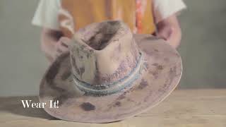 Crafting Western Elegance Ruediger Felt Fedora Hats Handmade Journey [upl. by Mcneil14]