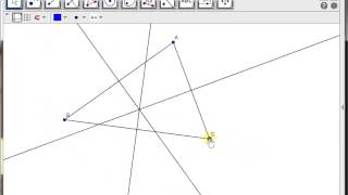 GeoGebra Tutorial  Circumcenter [upl. by Flossie]