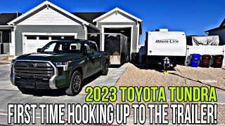 Planning To Tow With A 2023 Toyota Tundra WATCH FIRST [upl. by Kenzie390]