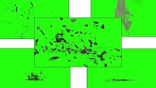 Debris Cinematic Tools green screen Full HD Green Video Free [upl. by Zarah]