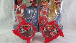 NinShuriken Series EX Kakuranger amp Hurricaneger Shurikens Review Shuriken Sentai Ninninger [upl. by Sorazal]