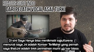 Reaksi Mary Kamino Musisi dari Turki Melihat Alip Ba Ta  The Godfather Theme song Subt indo [upl. by Kussell913]