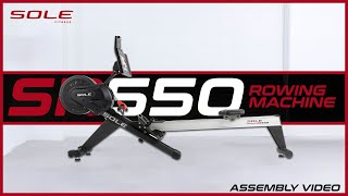 SR550 Rowing Machine Assembly Guide [upl. by Belicia898]