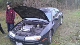 attempt to start the 200 oldsmobile aurora [upl. by Young]