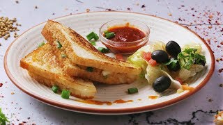 Gobble  Potato Tawa Sandwich  आलू तावा सैंडविच   Delicious Lunch [upl. by Aissyla]