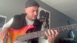 Love Theory  Kirk Franklin  Bass Cover [upl. by Elokin557]