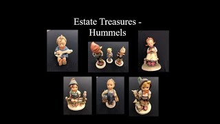 Vintage Hummel Figurines in April Auction [upl. by Cirdor955]