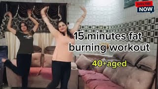 easy cardio workout 40 aged fat burning workout and Tak dekhen viralvideo cardio youtubevideo [upl. by Tiemroth]