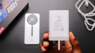 itel RS4 Charging Speed Test 45W ⚡5000mAh  80 in 30 minutes [upl. by Atsillak36]