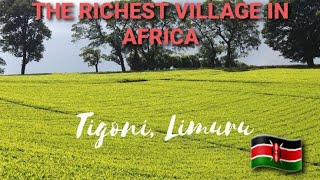 INSIDE THE RICHEST AND CLEANEST VILLAGE IN AFRICATIGONI KENYA DRIVETHROUGH [upl. by Christabel423]