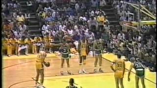 Kareem AbdulJabbar 30pts 10rebs 5asts vs Celtics 1984 Finals [upl. by Eimas]