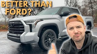 2024 Toyota Tundra Review Better Than F150 [upl. by Seidule]